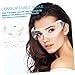 ULTECHNOVO 6pairs Impact Resistant Lab Safety Glasses with Transparent Frame Comfortable Protective Eyewear for Clear and Side Shield Coverage for Experiments and Industrial Use
