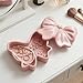 Afarnook Pink Bow Shaped Jewelry Ceramic Box Coquette Bow Shaped Ceramic Jewelry Dish Tray Organizer Storage Ring Holder for Room Decoration Trinket Box Valentines Gift for Women Wife Bridesmaids