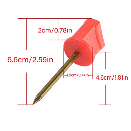 20Pack Archery Target Pins 2.5Inch Target Nails For Holding Target Face/Paper On Foam Straw Targets #TOP1