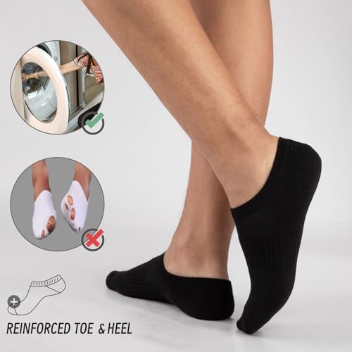 Mens No Show Socks Non Slip Casul Low Cut Breathable Sock 3 pairs3