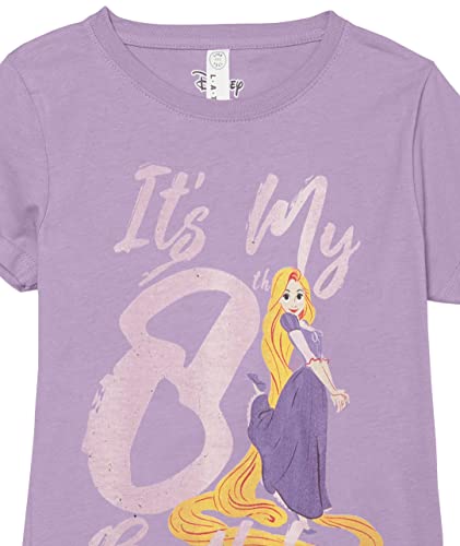Disney Girl's Rapunzel 8th Birthday T-Shirt2