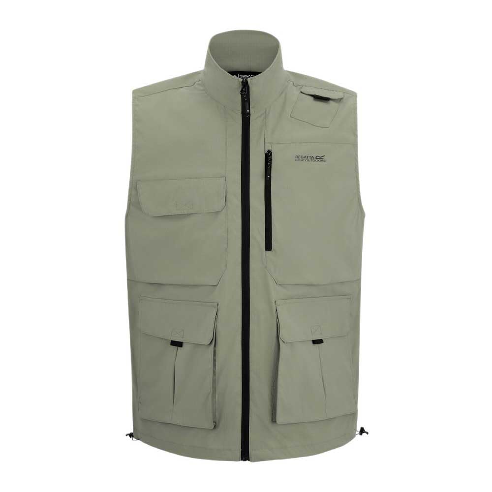 Regatta Men's Anti-Insect Travel Light Gilet - Dark Khaki - XL