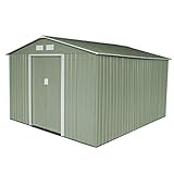 geräteschuppen metall obi Dieser praktische Geräteschuppen bietet genügend Platz für Ihre Garten-Utensilien. Das Material ist wetterbeständig gegen Sonne, Regen und Schnee – Das Stahlblech ist verzinkt und lackiert