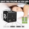 Cube Timer, Kids Timer with Gravity Sensor Flip 15 20 30 60 Mins Countdown Settings for ADHD, Time Management, Classroom, Productivity Workout, Kitchen, Cooking, Study (Black)