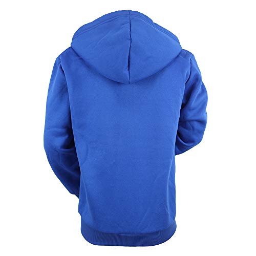 Leehanton Sherpa Lined Cool Kids Zip Up Hoodies For Teen Boys Winter Coat 8 10 12 14 16 Fleece Athletic Youth Hooded Sweatshirt Royal Blue 14 #TOP3