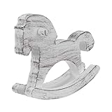 Charme vintage et nostalgique : son design classique crée une sculpture animale empreinte de nostalgie, évoquant l’enfance. parfaite comme figurine de collection vintage ou comme élément de décoration rustique pour la maison