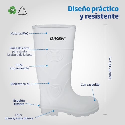 Botas sanitarias blancas 21 Imagen adicional