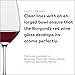 SCHOTT ZWIESEL Forté Red Wine Glass (Set of 6), Burgundy Glasses for Red Wine, Dishwasher-safe Machine-made Tritan Crystal Glasses, Made in Germany (13.5 Ounce)