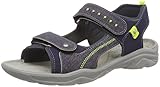 Weicher Gehcomfort RICOSTA Jungen TAJO Sandalen, Blau (Nautic/Teer), 28 EU