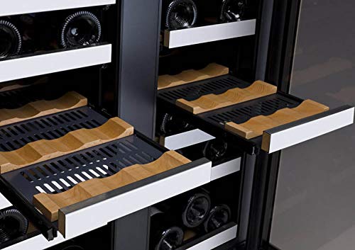 Allavino Flexcount Vswr36-2Ssfn - 36 Bottle Dual Zone Wine Refrigerator With French Doors #TOP5