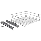 Der Korbauszug ist in nahezu jedem Schrank einsetzbar und kann am Boden oder der Decke angebracht werden