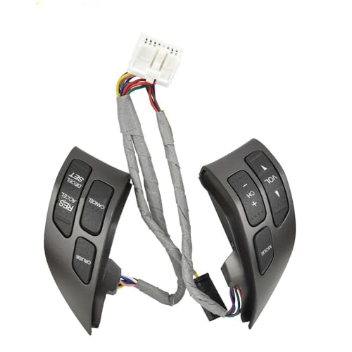 Bouton commande volant pour Accord 2003-2007 interrupteur audio multimédia noir