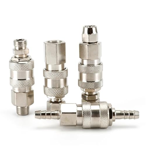 Acoplador neumático tipo UE evita fugas de aire en compresores PP8x5 12mm 4