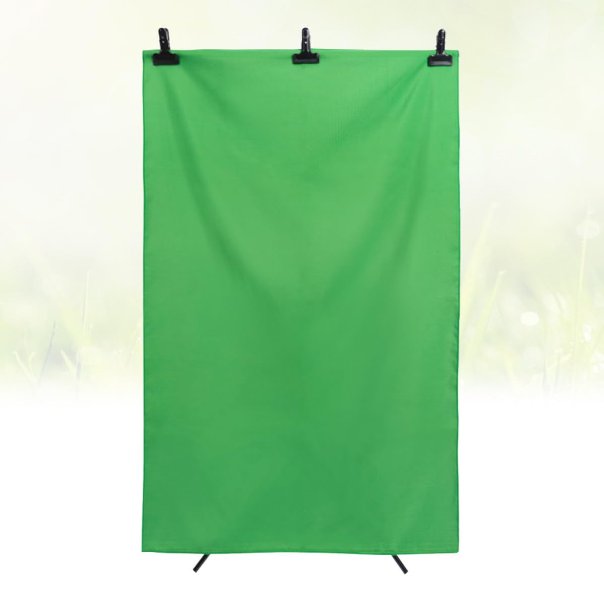POPETPOP Fondo Tacto Cómodo de Tela de Algodón Mixto Verde de Fotografía para Uso en Interiores y Exteriores Adecuado para Fotógrafos Profesionales
