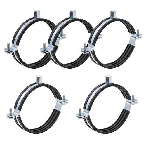 Soporte techo para tuberías de agua con abrazadera ajustable acero 304 M8 M10 2