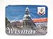 Produktbild Wismar Relief 3D Optik unebener Magnet Germany Souvenir 9 cm