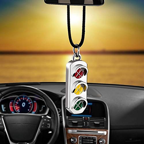 Regalos Colgante de Coches Semáforos Coche Adornos de decoración Espejo Retrovisor Interior...