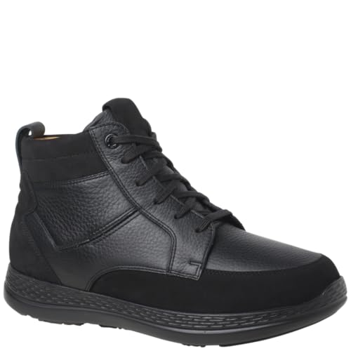 Bottines homme Ganter Karl-Ludwig-k/L en cuir noir à lacets confortable