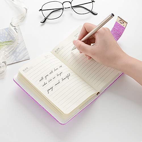 Lock Journal Combination Lock Writing Travel Diary A7 Mini Notebook