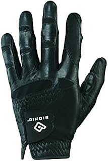 Bionic GGNBMLM Men's StableGrip with Natural Fit Black Golf Glove, Left Hand, Medium