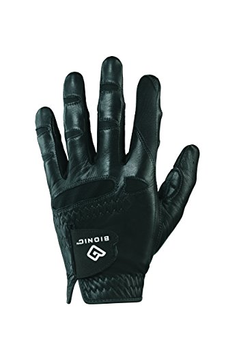 Bionic Ggnbmlxxl Men's Stablegrip With Natural Fit Black Golf Glove, Left Hand, Xx-Large #TOP23