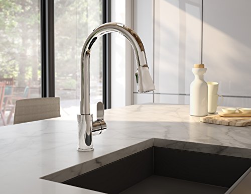 Symmons S-6710-Pd-1.5 Identity Single-Handle Pull-Down Kitchen Faucet In Polished Chrome (1.5 Gpm) #TOP2