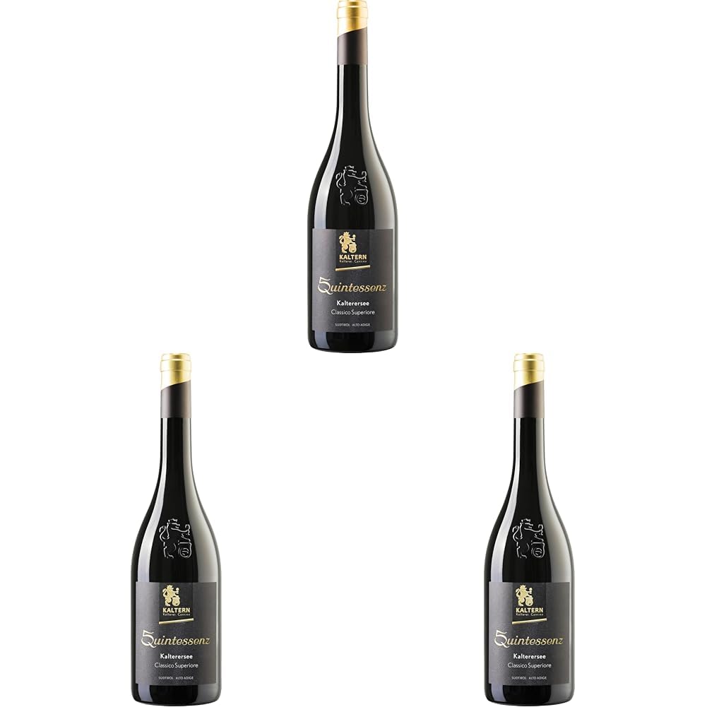 Kellerei Kaltern Quintessenz Kalterersee Classico Superiore Südtirol Wein trocken (1 x 0.75 l) (Packung mit 3)