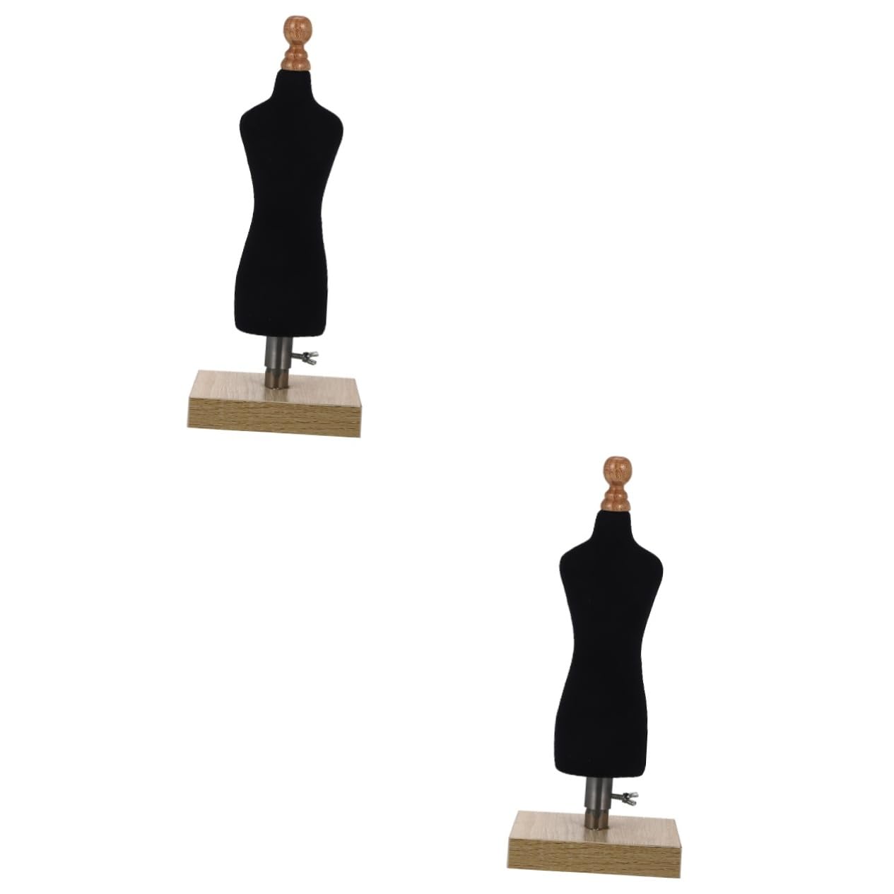 NUOBESTY 2pezzi Manichino Per Bambole e Pu Supporto Per Da Bambola Display Decorativo Per Abbigliamento e Accessori Scala Con Base Inclusa