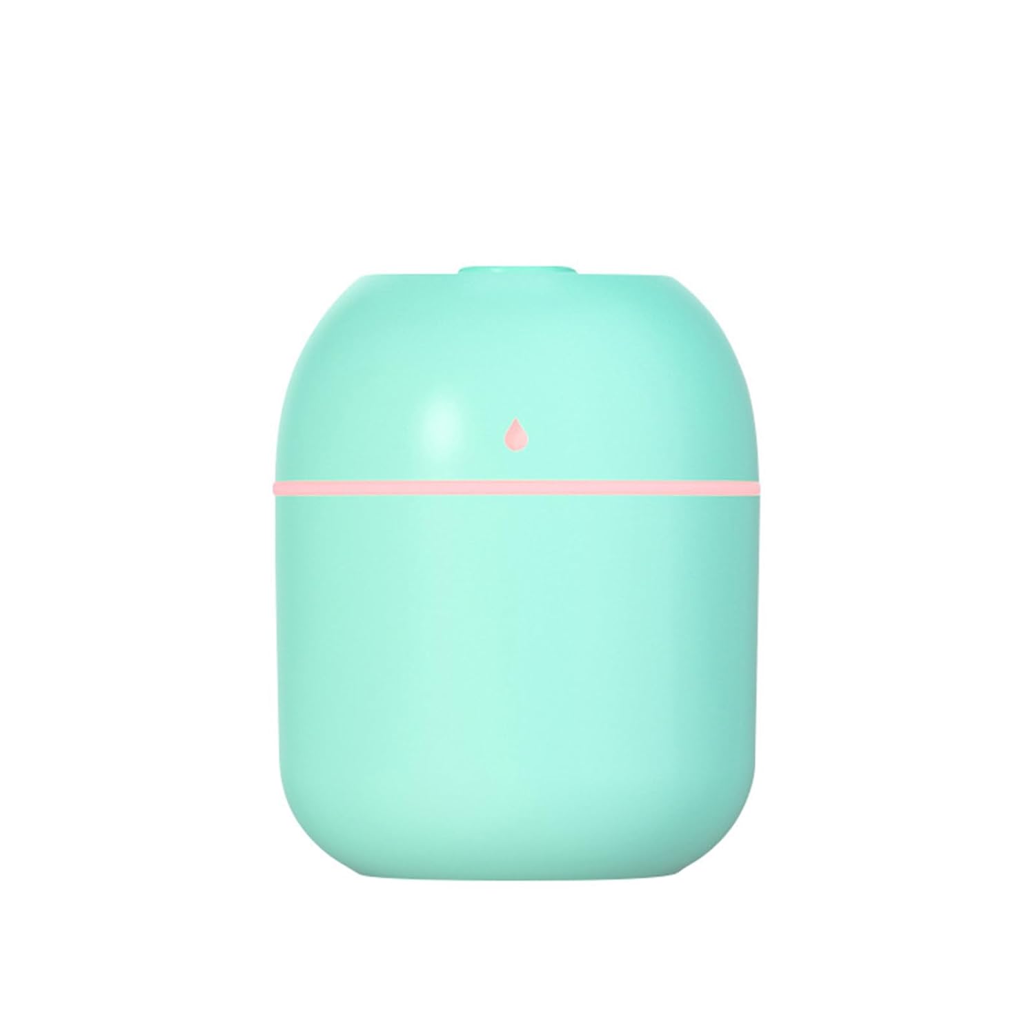 BRRNOO Mini Car Humidifier USB Plug in Quiet Portable Humidifier Fine Mist for Home Office Bedroom Water drop