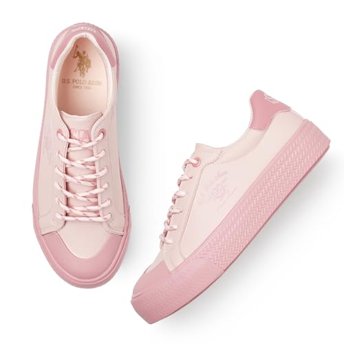 Image of U.S. Polo ASSN. Women Lace Up Sneaker Shoes