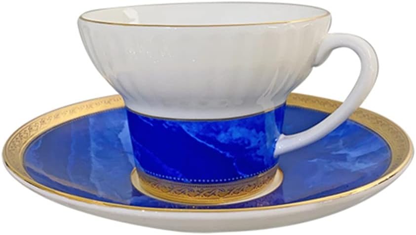 Embossed Loose Tea Cup Cup Holder Coffee Cup Set Coffee Tea Cup(E)