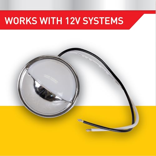 Blazer B165 LED Round Snap-In License/Utility Light, 1 Pack - Thumbnail 4