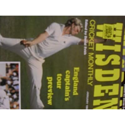 Wisden Cricket Monthly January 1984 Volume 5 number 8