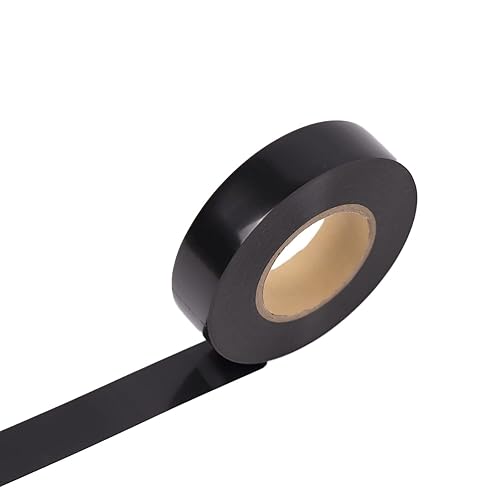 Miniatura 3 de Cinta eléctrica de vinilo negro impermeable, para interiores y exteriores, envolver el arnés de cableado, protección eléctrica automática (6