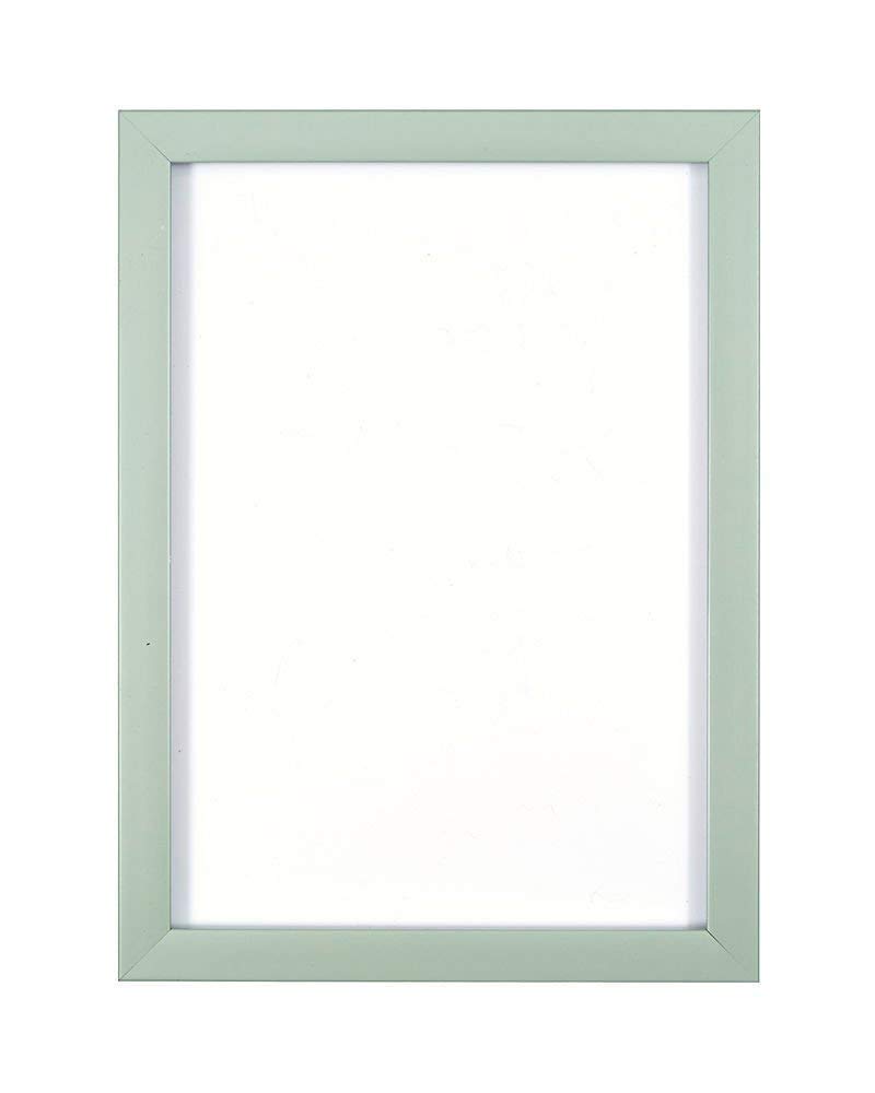 Rainbow Range Picture/Photo/Poster frame with Real Glass - Moulding 19mm Wide and 16mm Deep - (21.0 x 29.7cm) Light Green A4