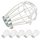 Sécurité maximale : le couvercle anti-brûlure pour lampe à reptiles est doté d'une grille en fer robuste, empêchant les animaux de se brûler et leur sécurité dans leur habitat. abat-jour pour reptiles, protection pour lampe chauffante