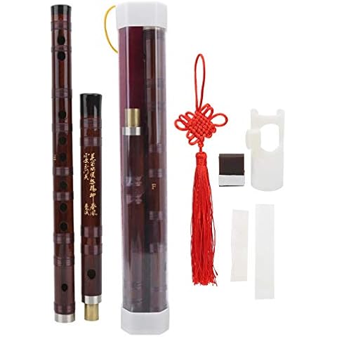 RiToEasysports China Flauta de bambú F clave Cover