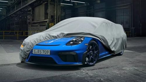 Image of Kayme Heavy Duty Car Cover Custom Fit Porsche 718 Boxster Cayman 981 982 986 Waterproof All Weather for Automobiles, Full Car Cover - Sun, Rain & UV Protection
