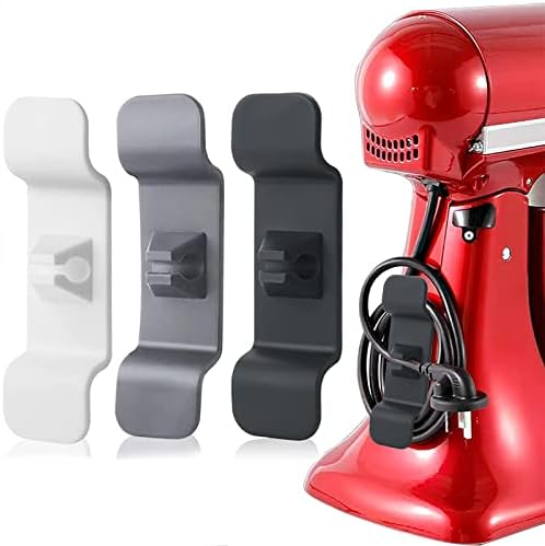 3 Pack Cord Organizer for Kitchen Appliance,Cord Wrap Cords Holder Cable Organizer Wrapper Tidy Wire Rope Storage Stick on Kitchen Appliances Mixers, Coffee Maker, Pressure Cooker and Air Fryer