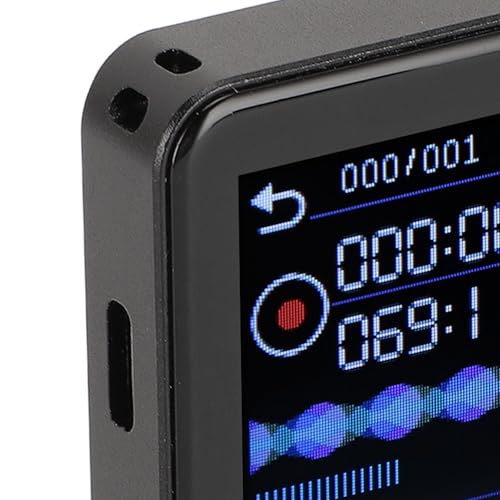 Gravador de Voz, Gravador de Voz HD Ativado por Voz MP3 Player para Ouvir Música (8 GB)