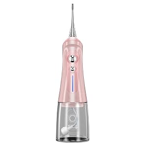 Cordless Advanced Water Flosser for Teeth Gums Braces for Teeth Braces Care with 6 Jet Tips 6 Modes