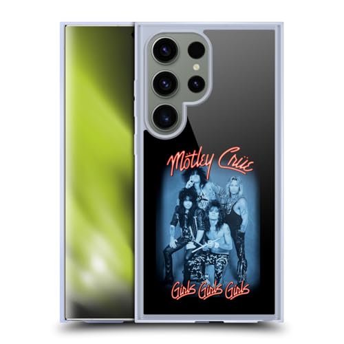 Coque Gel Motley Crue Samsung S24 Ultra MagSafe Antichoc Etui Néon Girls S24+