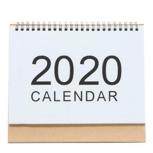Amosfun Simple Wiring Desk Memo Calendar 2020 For Office Home School Large 15 20cm Picture 1