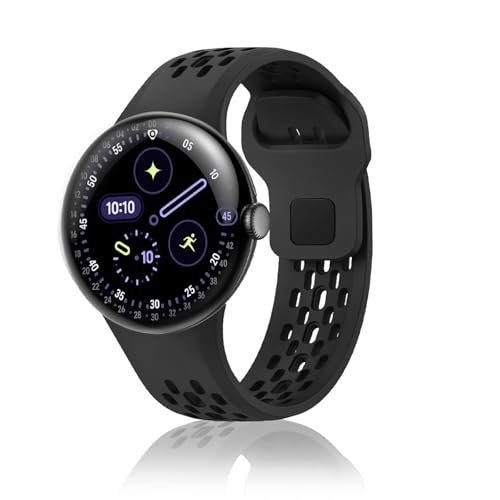 [RosMank] �o���h Google Pixel Watch 4 45mm �Ή��AGoogle Pixel Watch 3 45mm �p �\�t�g �ʋC���X�|�[�c�V���R�������X�g���b�v ��