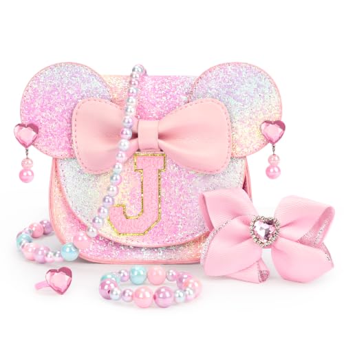 Image of mibasies Toddler Purse Gifts for Girls: 3 Year Old Girl Gifts, Girl Toys Purse Set