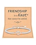 UNGENT THEM Friendship Bracelets Best Friend Galentines Valentines Christmas Birthday Gifts for Women Female Bff Woman