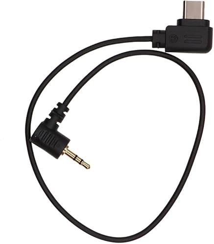 para DJ Ronin SC, RSC2, RS2, RS3 Cable de control tipo C-0.098 in, cable de liberación de cable de control remoto para Fuji XT2, XT3, XH1 para Canon