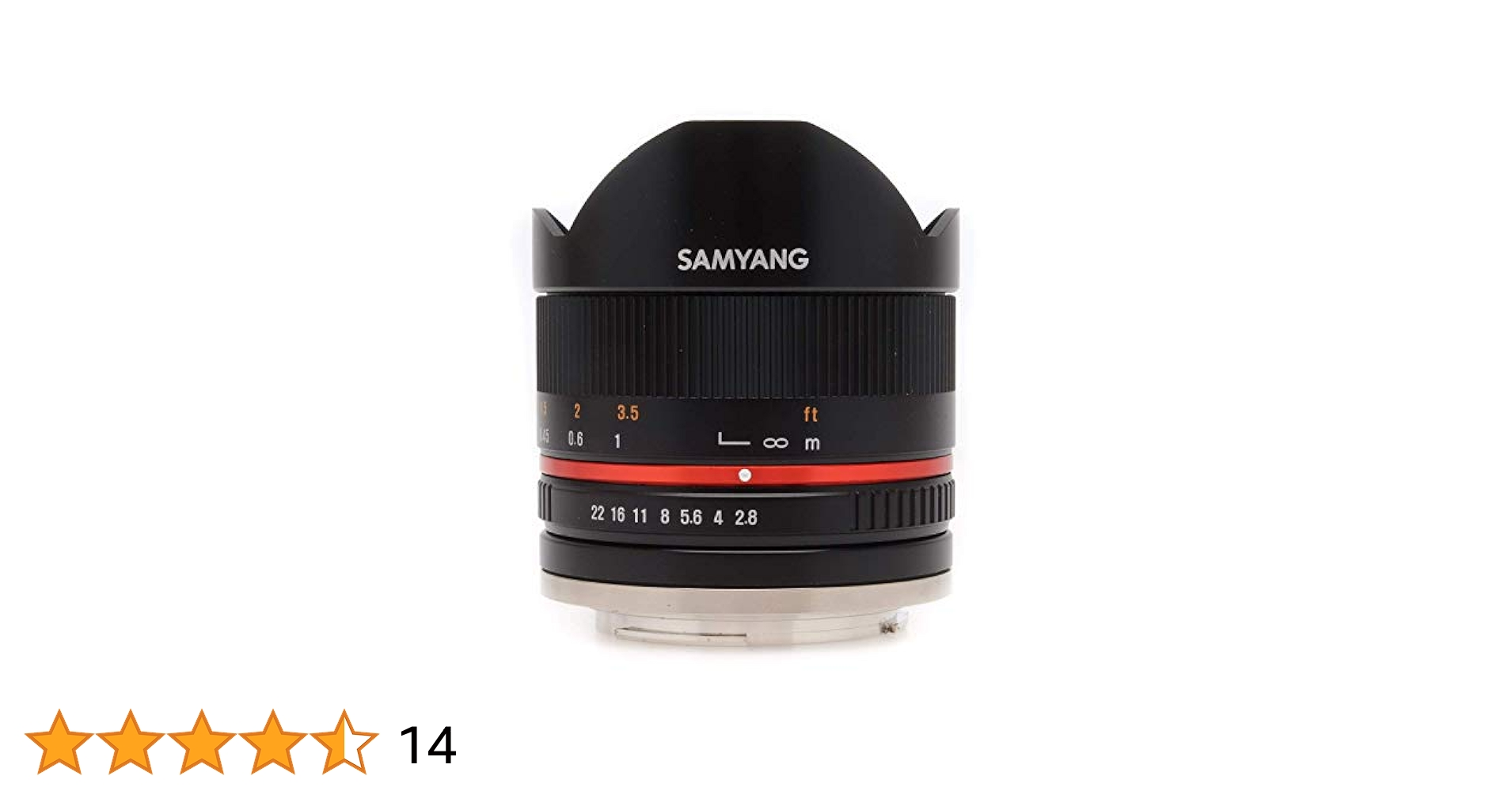 SAMYANG 8mm F2.8 Fish-eye II キヤノン用 EF-M SAMYANG 8mm F2.8 UMC FISH-EYE II ブラック [キヤノン用] 価格