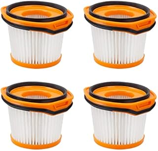 4 Pack Replacement Filters for Shark WV361UK / WV362UKT Series Cordless Vacuum Cleaner, Removable and Hand-washable Filter Accessories for Shark WANDVAC System
