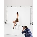 VEVOR Backdrop Stand, 8.5 x 10 ft Adjustable Photo Backdrop Stand Kit, Portable Background with 2 Tripods, Heavy Duty Projector Screen, for Wedding, Photo Video Studio & Party - Image 2